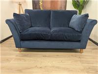 Marks and Spencer M&S Scarlett Navy Aquaclean Velvet 2 Seater Sofa RRP £1199