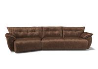 Modulax Octa Cosy Celine Brandy 2.5 Seater Right Arm Corner Left Sofa RRP £2499