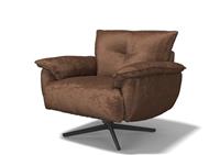 Modulax Octa Cosy Celine Brandy Fabric 1 Seater Swivel Chair RRP £999