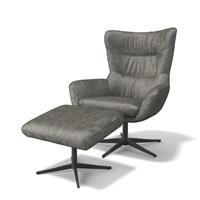 Modulax Jimmy Celine Wishing Well Swivel Lounge Chair & Footstool RRP £1299