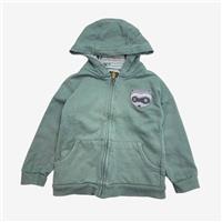 John Lewis, Green Racoon Hoodie, 12-18 Months 106814/2