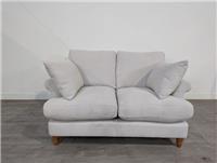 Marks and Spencer M&S Erin Soft White Aquaclean Chenille 2 Seater Sofa RRP £999