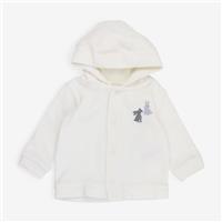 Marks And Spencer, Cardigan While Velour Grey Bunnies, 6-9 Months FFBED47A5586/2