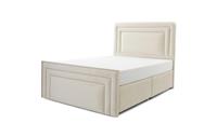 DFS Epoque Oyster Opulence Velvet Double Bedframe RRP £1099