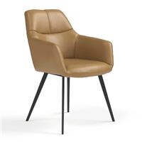 Modulax Bari Cognac Leather Dining Chair RRP £520