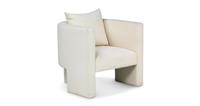 DFS Rudo Ivory Boucle Accent Chair RRP £399