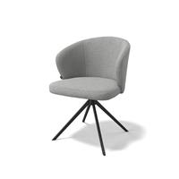 Modulax Lazio Willow Fresh Mobus Fabric Dining Chair with Swivel Base RRP £289