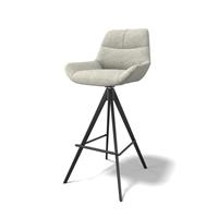 Modulax Bari Arlan Noble Mobus Fabric Bar Stool with Swivel Base RRP £309