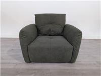 Nicoletti Mesa Forest Green Fabric Armchair RRP £1199