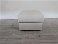 Nicoletti Mesa Beige Fabric Storage Ottoman RRP £549
