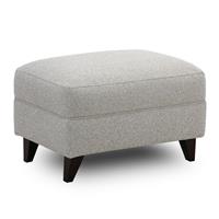 Nest Astrid 4112 Vista Champagne Fabric & Espresso Ottoman RRP £399
