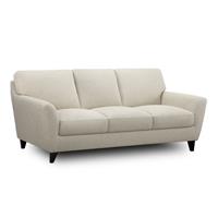 Nest Astrid Vista Linen Fabric & Espresso 3 Seater Sofa RRP £1499