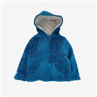 John Lewis, Teal Fleece Zipped Hoodie, 9-12 Months 122428/1