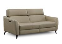 Nest Hugo 3-Seater Power Recline Sofa in Light Coffee with Black Legs RRP &pound;2999