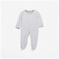 Jojo Maman Bb, Grey Elephant Sleepsuit, 0-3 Months 123806m/3