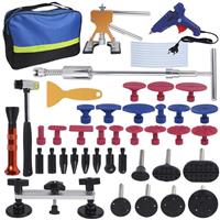 PDR Tools Car Paintless Kit Dent Puller Lifter Repair Removal Hail Tabs Glue Gun