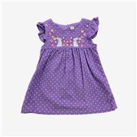 Jojo Maman Bb, Purple Cord Bunny Dress, 3-6 Months 104123/2