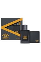 Umbro Heritage Men EDT Spray 100ml and Faux Leather Wallet Mens Fragrance - Standard Regular Size