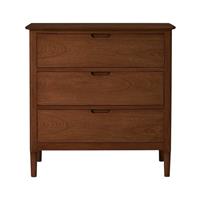 Fishe & Lilly Norway Chest of 3 Drawers Cedar with Walnut Stain RRP £599.99