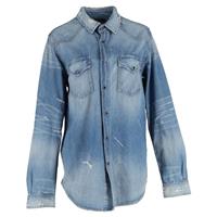 Amiri Western Denim Shirt in Blue Denim - EU40 Regular