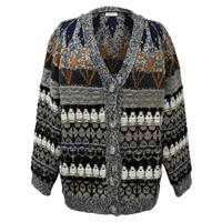 Stella McCartney Fair Isle Cardigan in Multicolor Wool - EU46 Regular