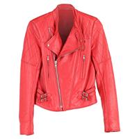 Joseph Biker Jacket in Red Leather - FR36 Regular