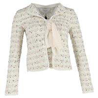 Giambattista Valli Boucl Tweed Jacket in Light Green Cotton - IT40 Regular