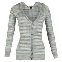 M Missoni Knitted Buttoned Cardigan in Multicolor Cotton - IT42 Regular
