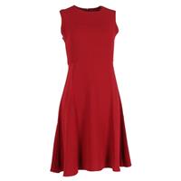 Joseph Knee-Length Sleeveless Skater Dress in Red Viscose - FR40 Regular