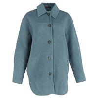 Acne Studios Buttoned Overshirt Jacket in Blue Wool - EU38 Regular