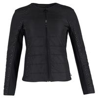 Michael Kors Quilted Jacket with Studs in Black Nylon - S Regular