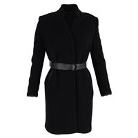 Acne Studios Belted coat in Black Wool - M Regular