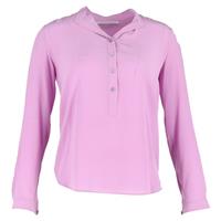 Stella McCartney Long Sleeve Polo Shirt in Purple Cotton - IT36 Regular
