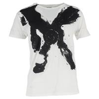 Saint Laurent x Bruce Connor Printed T-Shirt in White Cotton - IT44 Regular