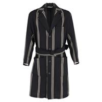 Vivienne Westwood Belted Striped Coat in Wool - IT50 Regular