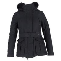 Burberry Brit Cloverdale Parka Jacket with Removable Vest in Black Polyester - UK8 Regular