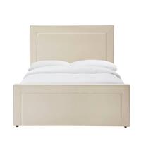 Dusk Sorrento Kingsize Ottoman Storage Frame Bed in Ecru/White RRP &pound;369