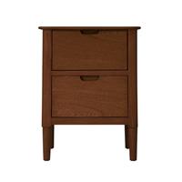 Fishe & Lilly Norway Walnut Wooden 2 Drawer Bedside Table RRP 199.99