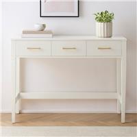 Dusk Sienna Natural 3 Drawer Dressing Table Console RRP &pound;269