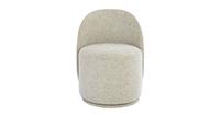 DFS Liana Greige Boucle Swivel Dining Chair RRP £249
