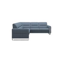 Stressless Corner Sofa Fiona Steel C22 Yourdale Light Blue RRP &pound;5218