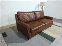 Marks & Spencer Rowan Large 3 Seater Leather Sofa in Dark Tan RRP &pound;1499