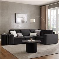 Dusk Brooklyn Small Right Hand L-Shape Sofa - Ink RRP &pound;999