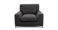 DFS Euphoria Black Basket Weave Armchair RRP &pound;449