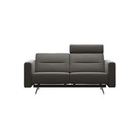 Stressless Stella 2 Seater Sofa with Headrests in Paloma Metal Grey RRP &pound;4070