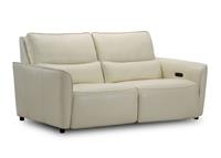 Nest Liva 3-Seater Power Recline Sofa Caesar Cream Wood Espresso Legs RRP &pound;2999