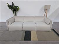 Nest Katrina Vista Linen Fabric 3 Seater Power Recliner Sofa RRP &pound;3597