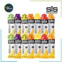 Energy Gels SIS Go Isotonic 60ml Mixed Flavours Science in Sport Fitness 14 Gels