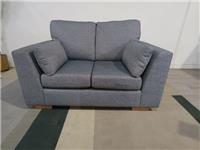 Marks and Spencer M&S Ferndale Navy Woven Texture 2 Seater Sofa RRP &pound;899