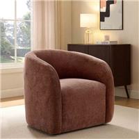 Dusk Liberty Dark Rust Chenille Accent Chair RRP &pound;249
